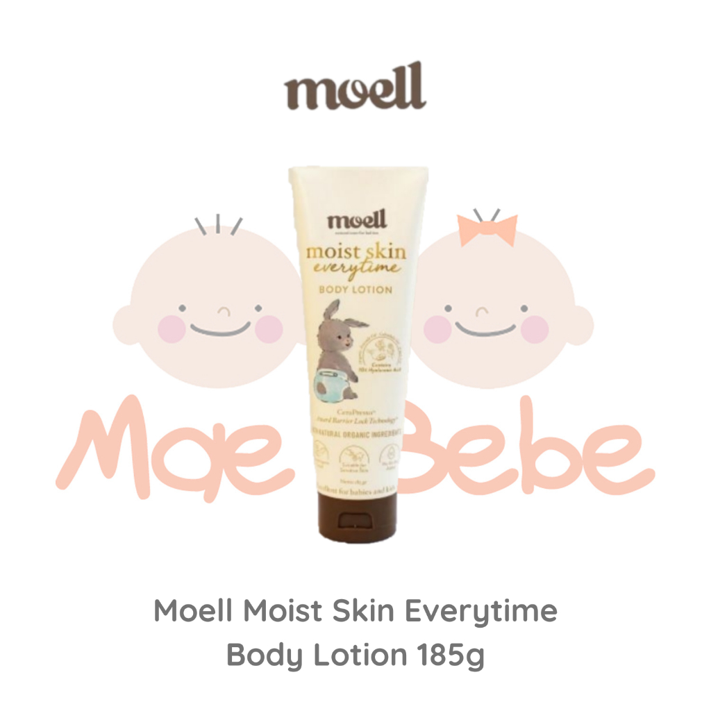 Moell Moist Skin Everytime Body Lotion Bayi 185g