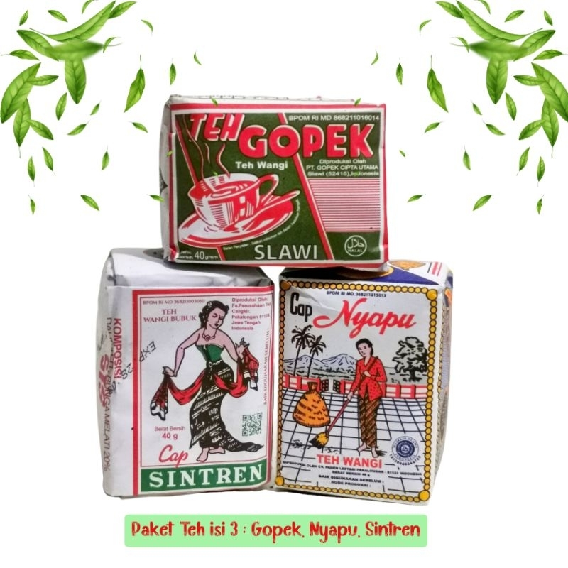 

Teh Tubruk Racikan Khas Solo Paket Teh isi 3