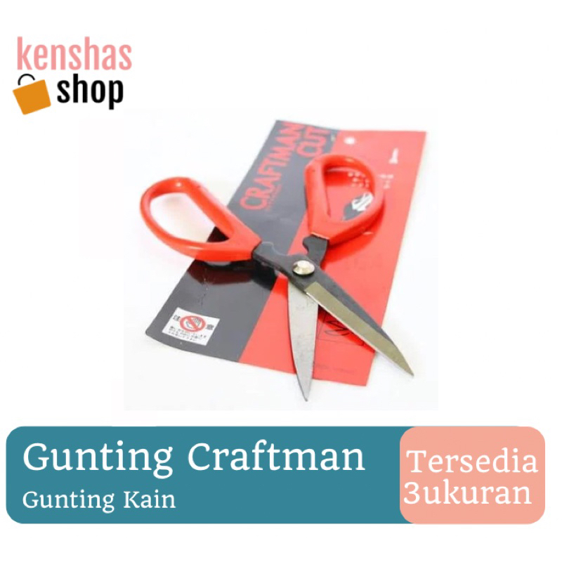

Gunting Kain Bahan Gunting Seng CRAFTMAN 195mm 175mm 155mm