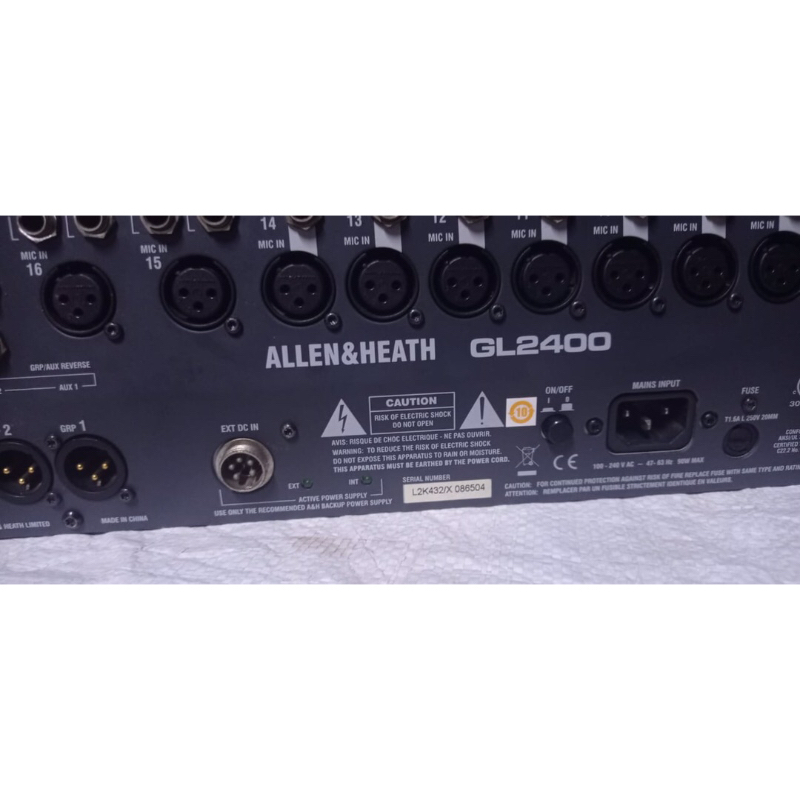 Mixer Audio ALLEN&amp;HEATH GL200 32chanel original kairos