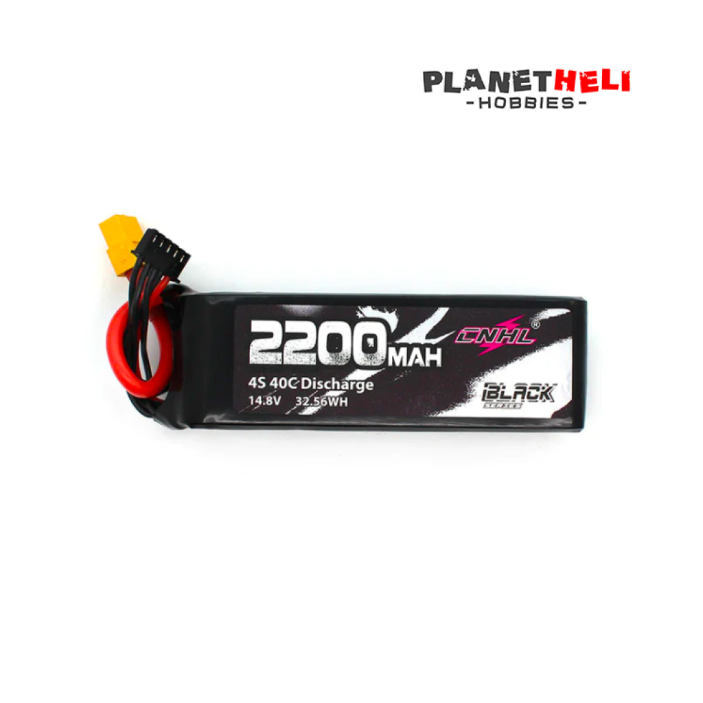 CNHL Black Series 2200mAh 4S 14.8V 40C Lipo Battery