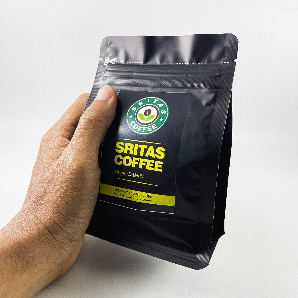 

Kopi Robusta Dampit Premium Fresh Murni 100 gram Sritascoffe
