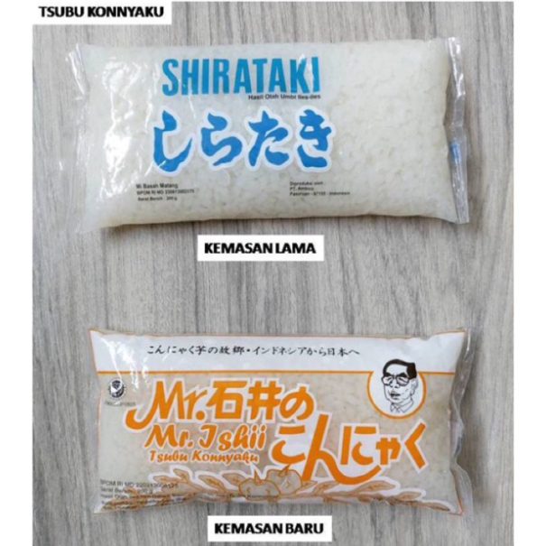 

TSUBU / BUBBLE SHIRATAKI / BERAS BASAH SHIRATAKI