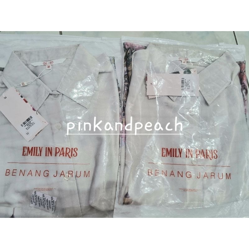 Benang Jarum Buttonscarves Emily Satin Shirt