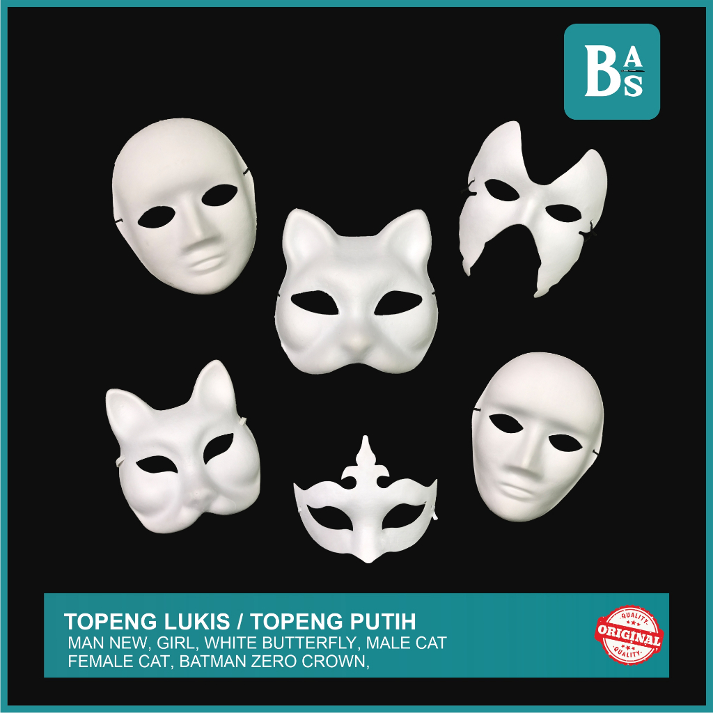 

Topeng putih / Topeng Lukis