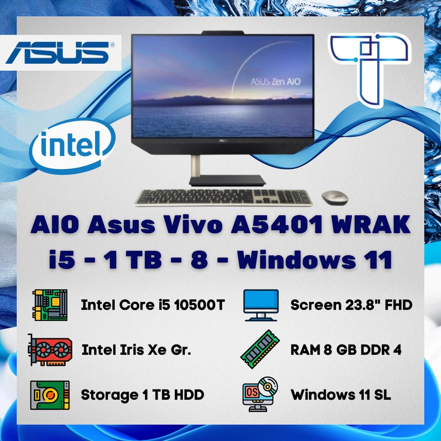 Asus Vivo A5401WRAK AIO All in One - i5 - 1 TB - 8 GB - Windows 11