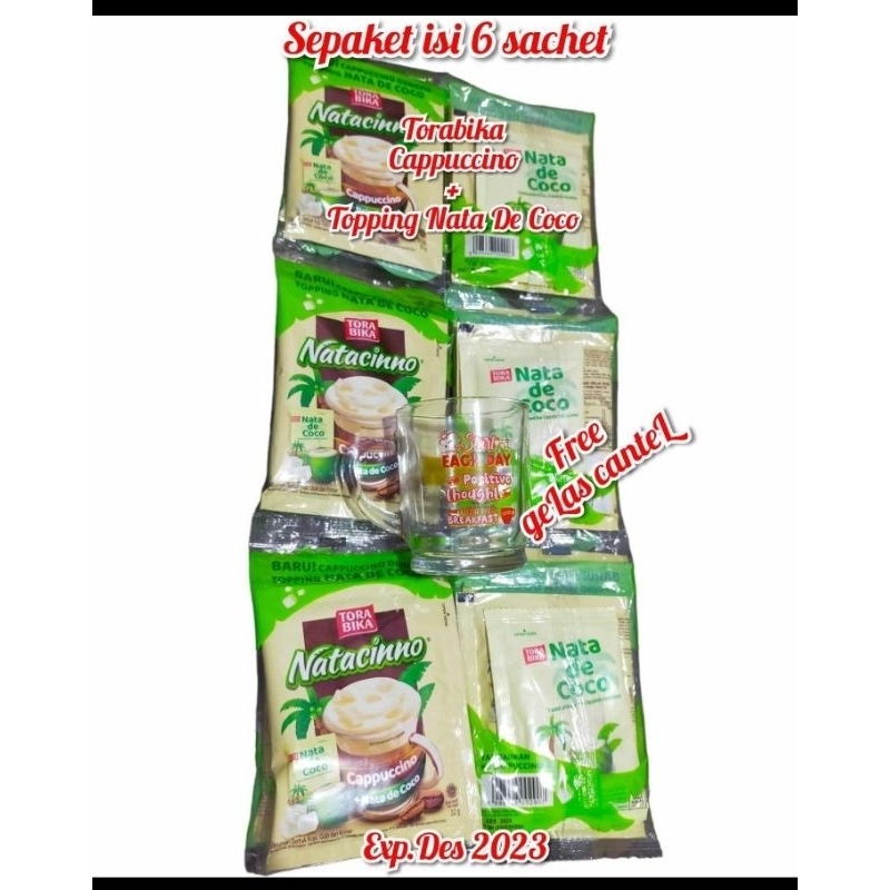 

TORABIKA NATACINNO free gelas cantel