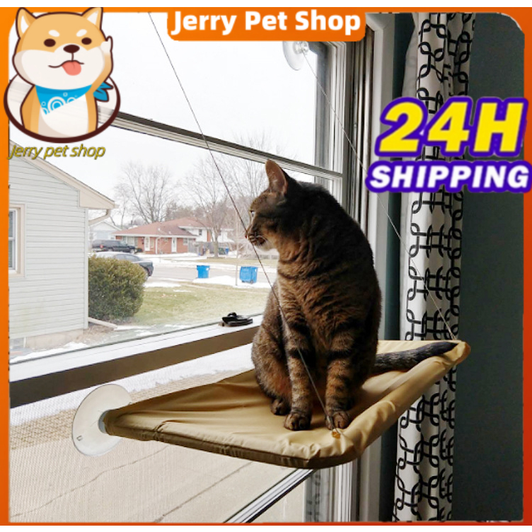 Adw Kursi Hammock Jendela Kucing - Tempat Tidur Hammock Kucing Besar untuk Keselamatan Kursi