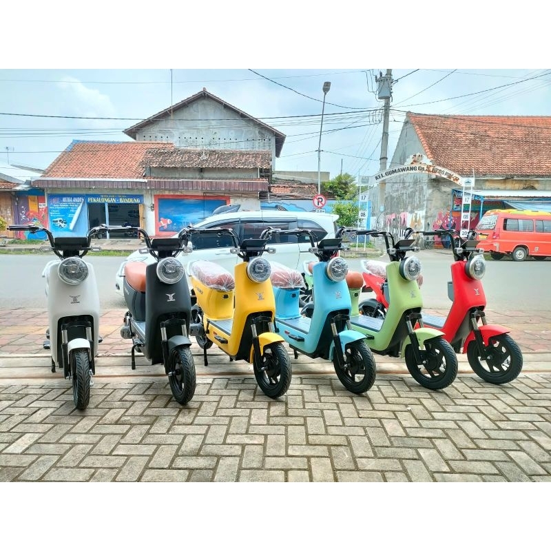 SEPEDA LISTRIK UWINFLY DF8.12 - SEPEDA LISTRIK DF8.12 UWINFLY - DRAGONFLY 8 BATERAI 12 AH