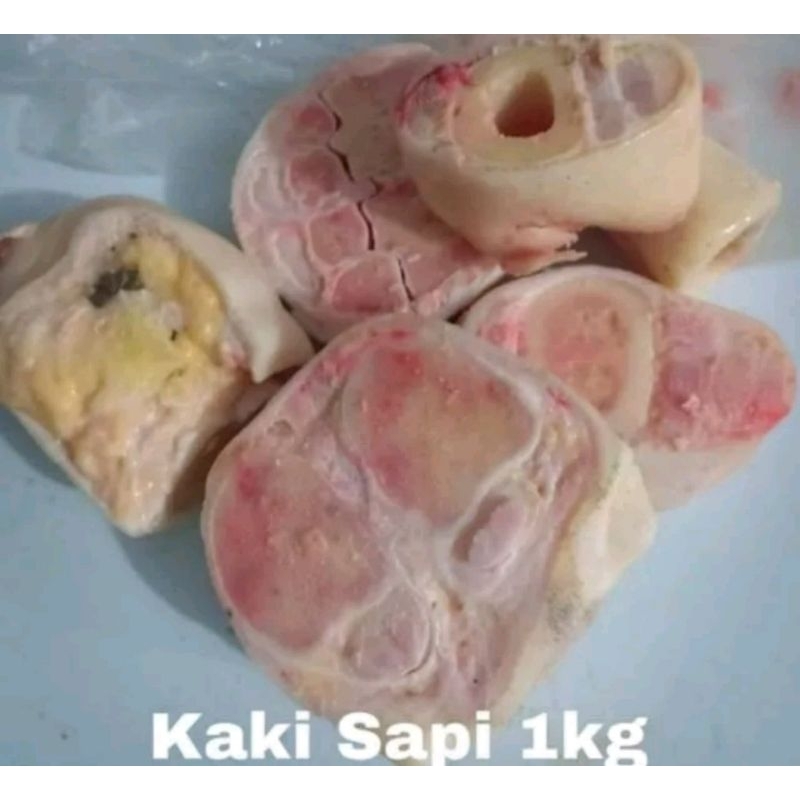 

kaki sapi slice 1 kg