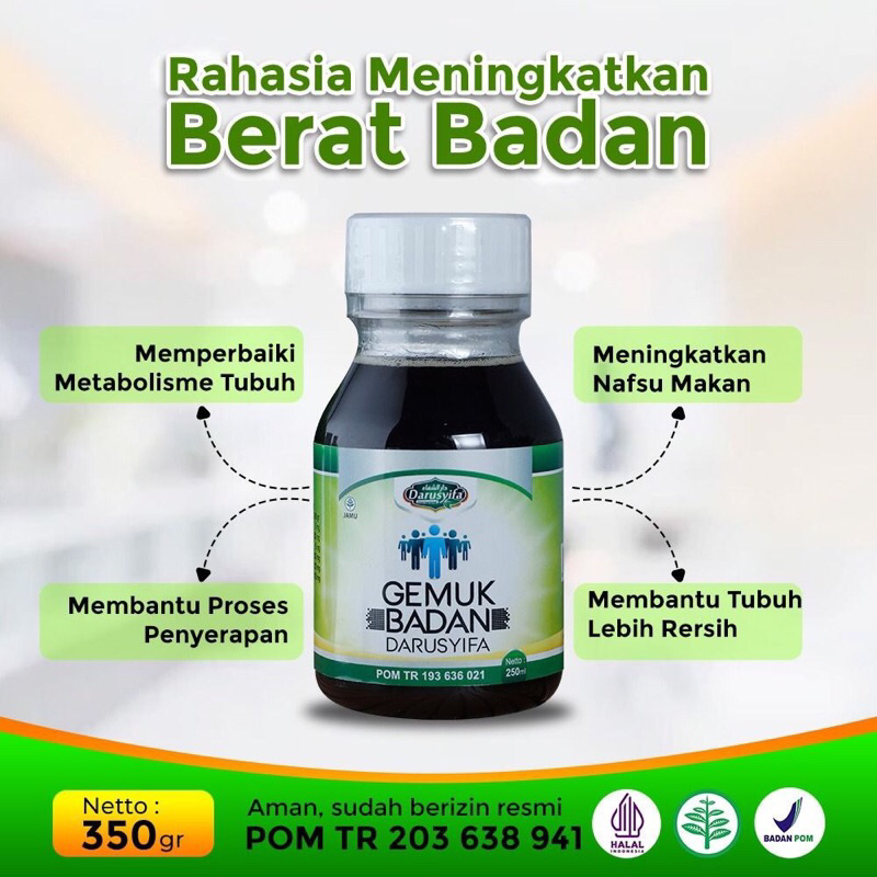 

MADU GEMUK BADAN DARUSYIFA 350gr