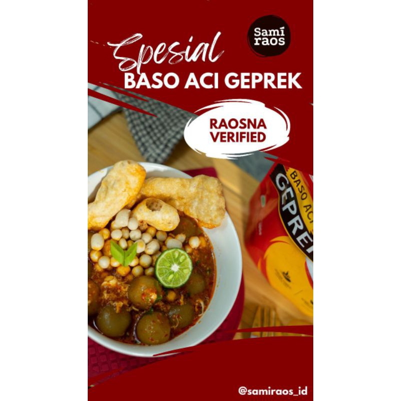 

BASO ACI GEPREK SAMIRAOS PAKET 1BALL 20BUNGKUS