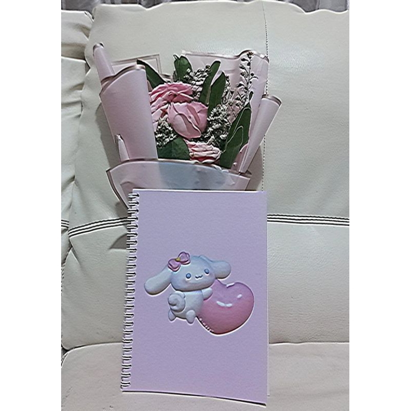 

Cinnamoroll Shiny Heart Notebook
