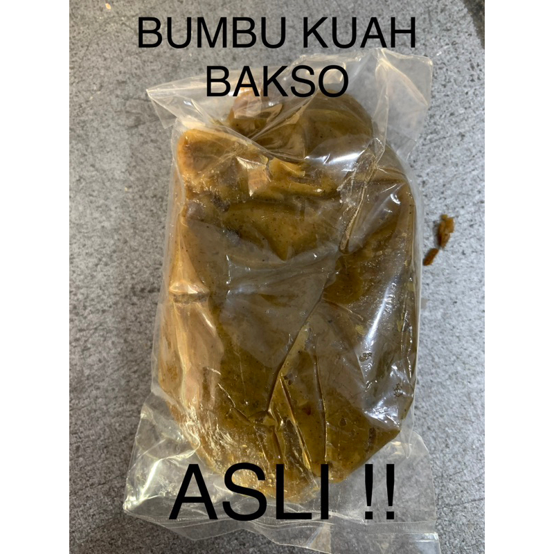 

Bumbu Kuah Bakso Siap Pakai Asli H. Sawab Banjarnegara