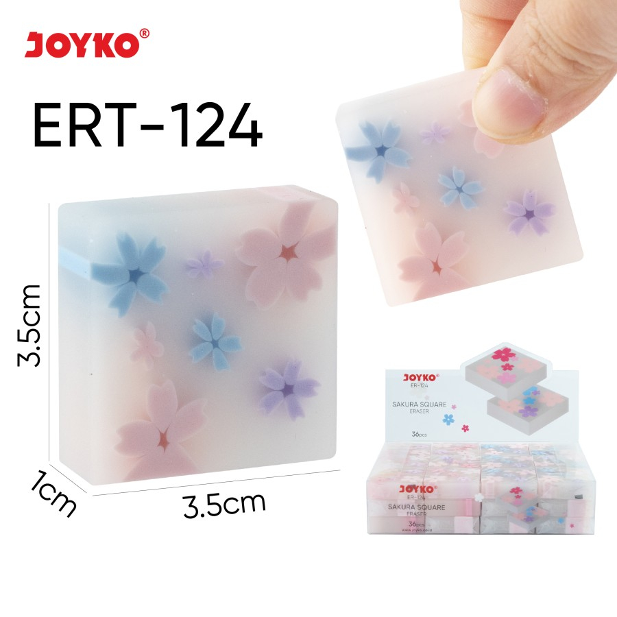 

Penghapus Eraser Joyko ERT-121 ~ 124 Sakura - ERT-124