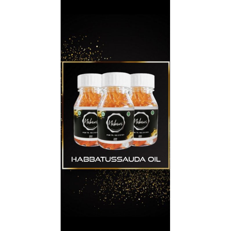 Habbatusauda Oil Nabawi - Habatusauda Nabawi Promil - Habbatussauda daya tahan tubuh