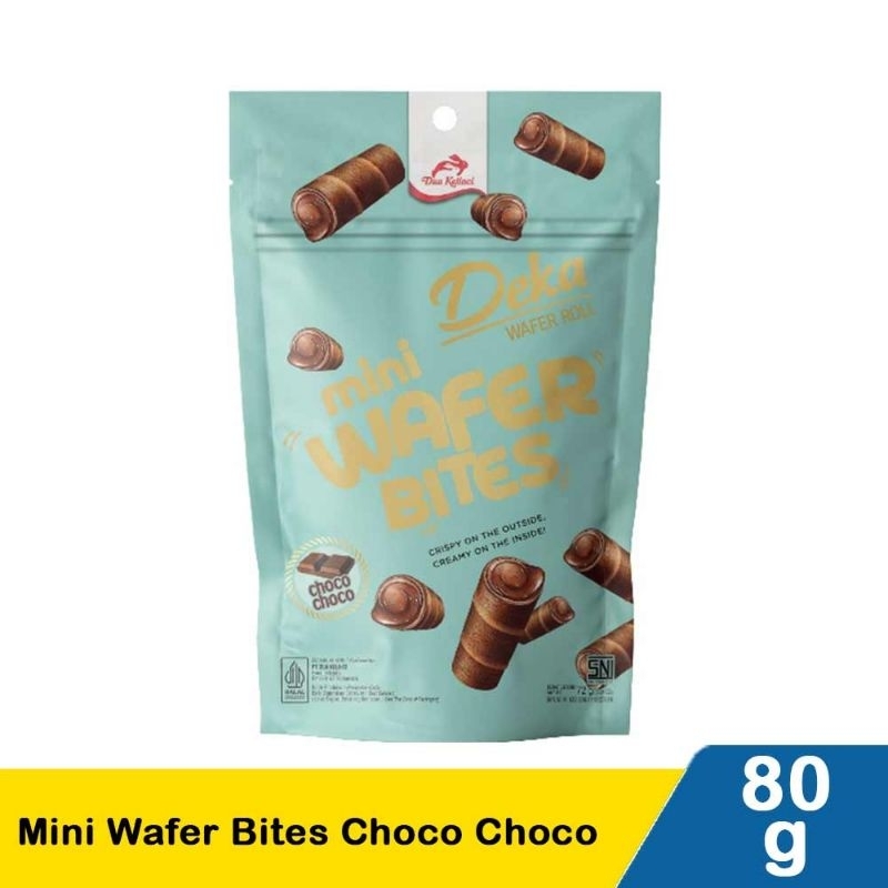 

Deka Mini Wafer Bites Choco Choco 80G