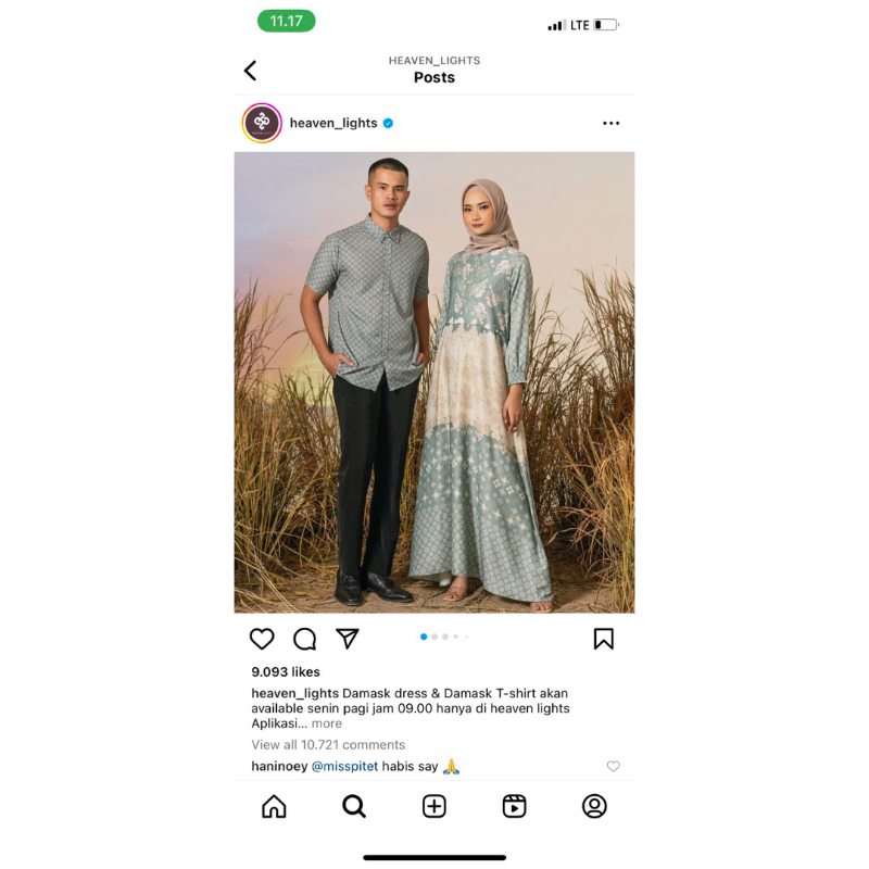 Preloved Heaven Light