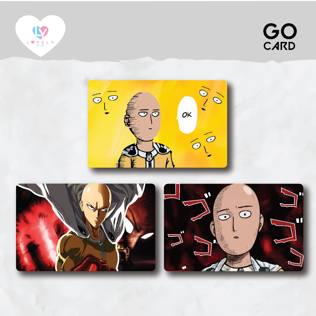 

Sticker Kartu ATM One Punch Man OPM Hologram Emoney Flazz Sticker