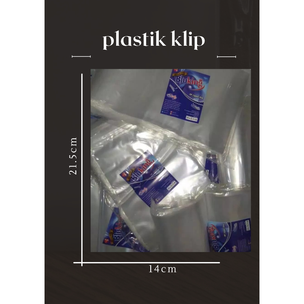 

plastik klip pp bening Ukuran 14x 21.5 ketebalan 0,05 isi 100