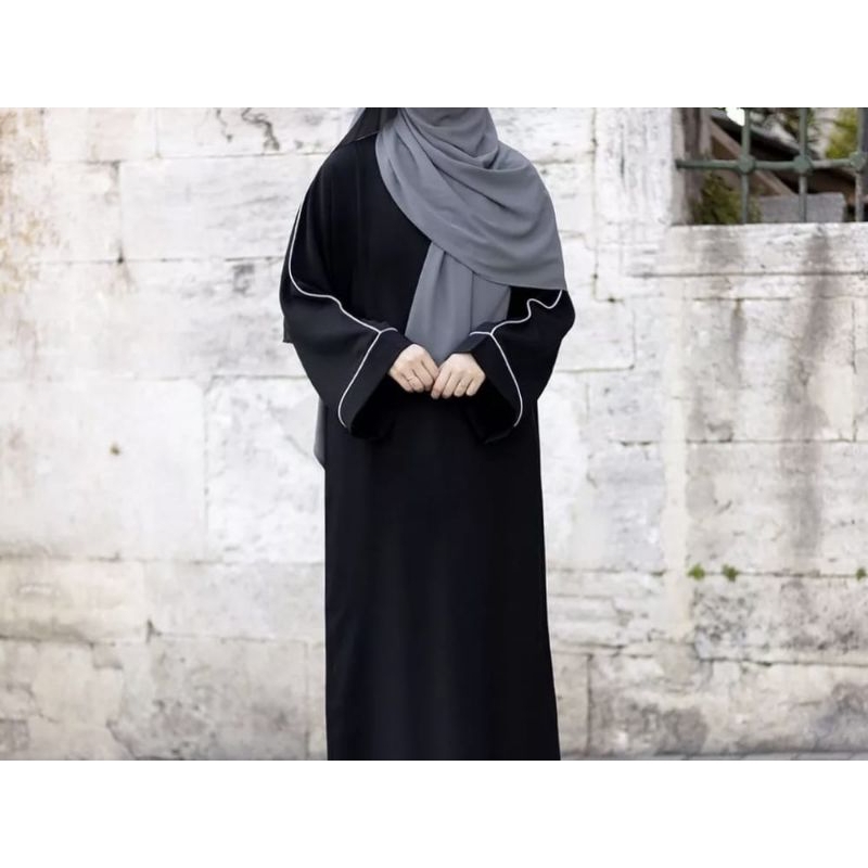 Abaya Black Sherez | gamis | dress | abaya turki