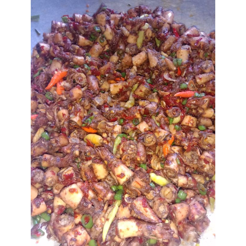 

Cumi Asin Balado