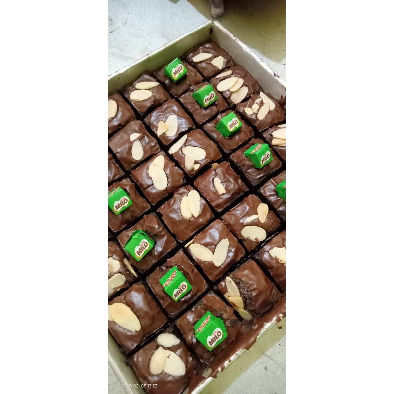 

brownies panggang/fudgy