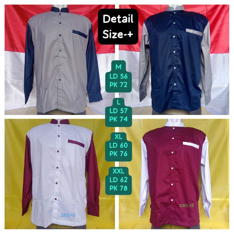 kemko seragam Hadroh, merah putih, HUT RI, hari santri