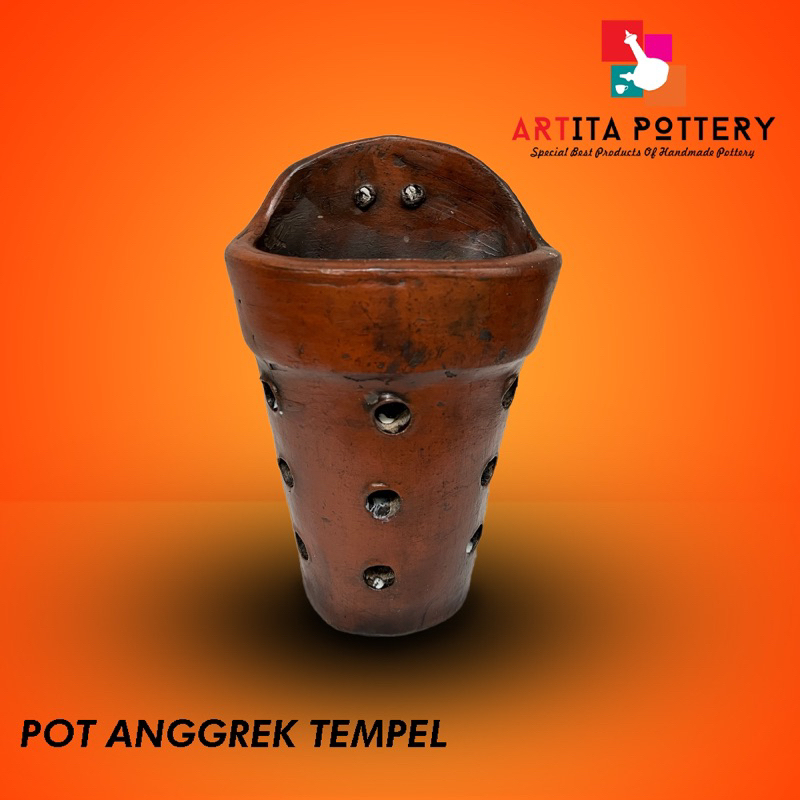 GERABAH POT ANGGREK TEMPEL