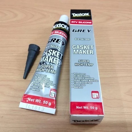 10 BONUS 2 DEXTONE Lem GASKET RTV Silicone 50gr Grey Netral Threebond