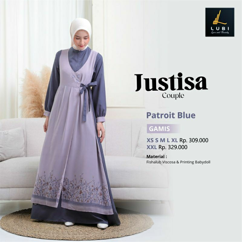Lubi Justisa Dress Baju Couple Bisa dibeli Terpisah