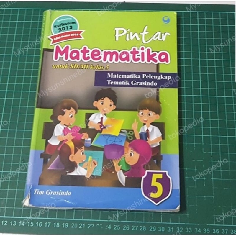 

Buku Pintar Matematika Kelas 5 Penerbit Grasindo