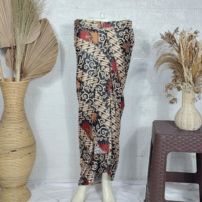 Rok Lilit Instan Batik / Rok Instan Wanita / Rok Panjang Muslim