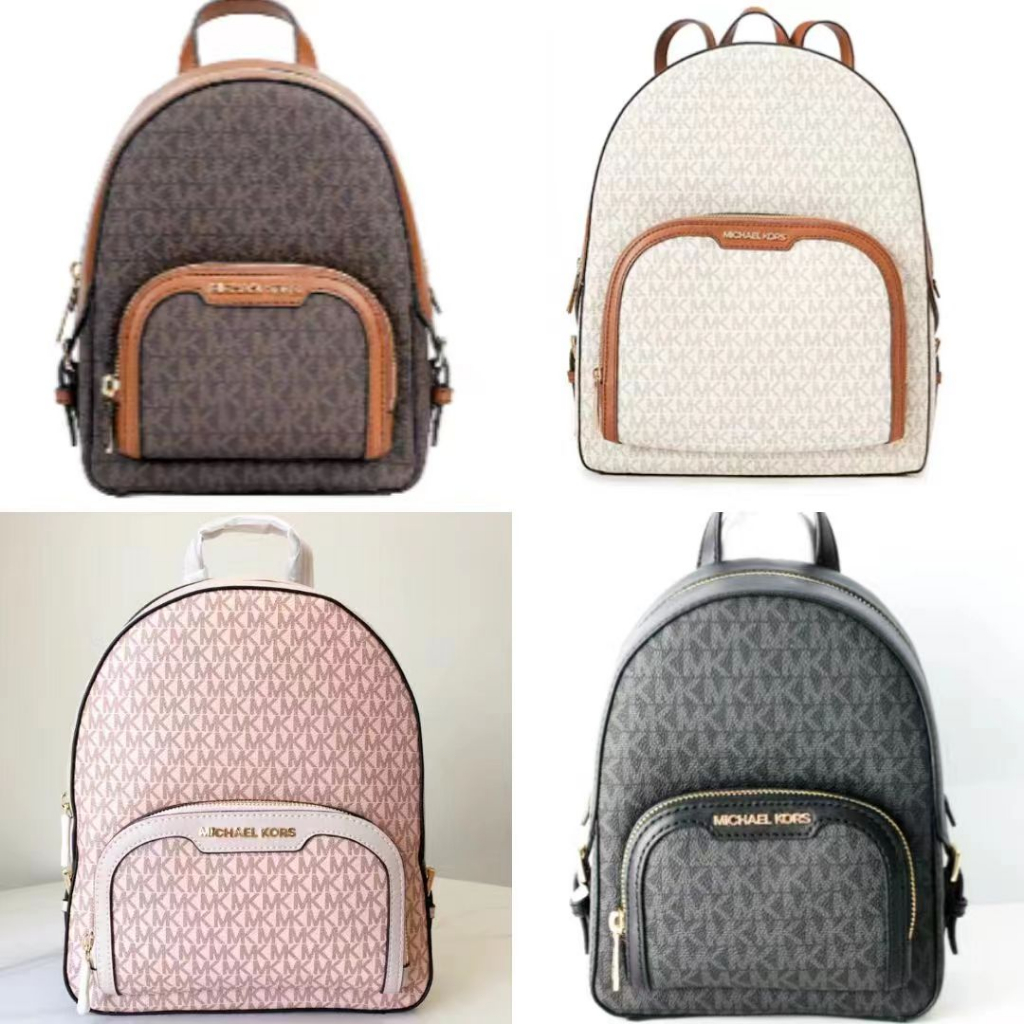 M-K 2236 Latest Old Flower Small Backpack backpack Abbey series lychee grain calf leather material backpack  beibao