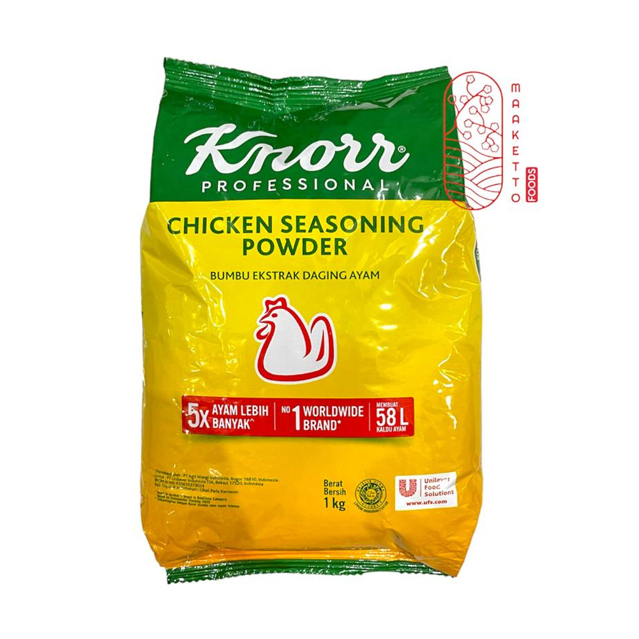 

Knorr Chicken Seasoning Powder Refill / Kaldu Ayam Knorr 1kg