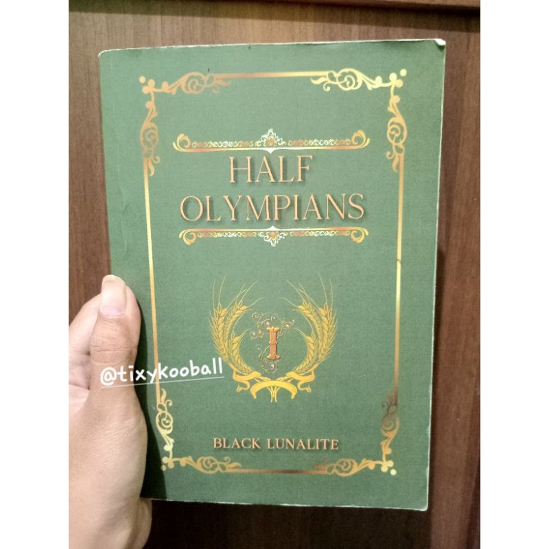 PRELOVED FANBOOK HALF OLYMPIANS KARYA BLACK LUNALITE (NAMJIN)