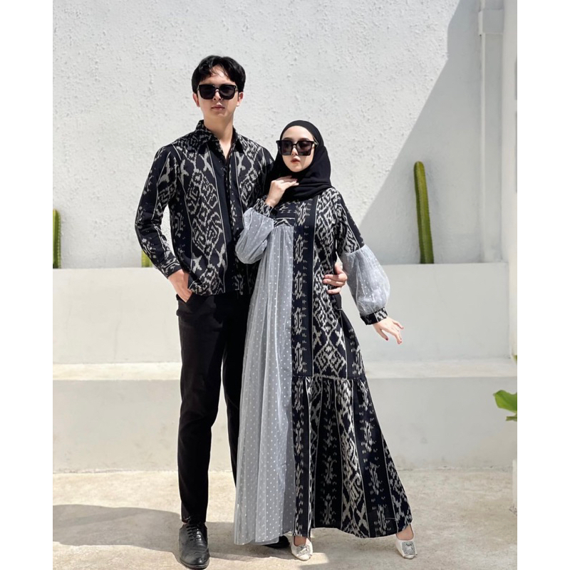 SABRINA COUPLE TENUN - DRESS TENUN - KEMEJA TENUN - COUPLE TENUN