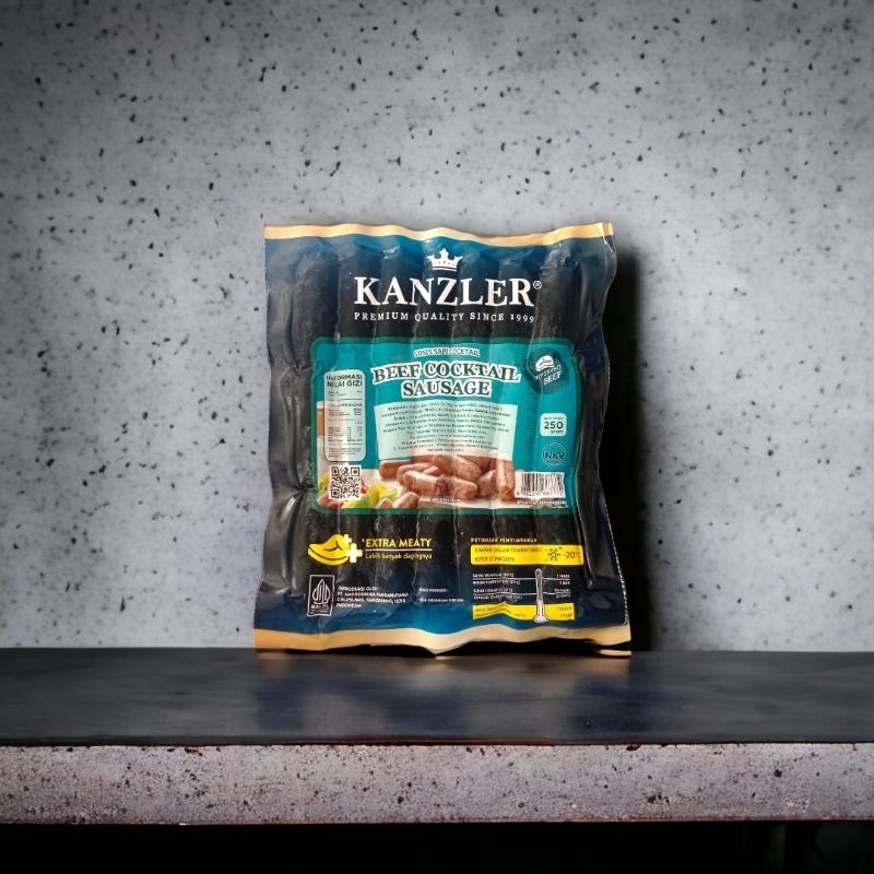 

Kanzler Beef Cocktail Sausage 250gr
