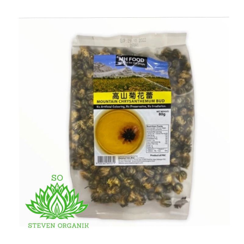 

MH Food Mountain Chrysanthemum Bud 80 g / Teh Kembang Organik