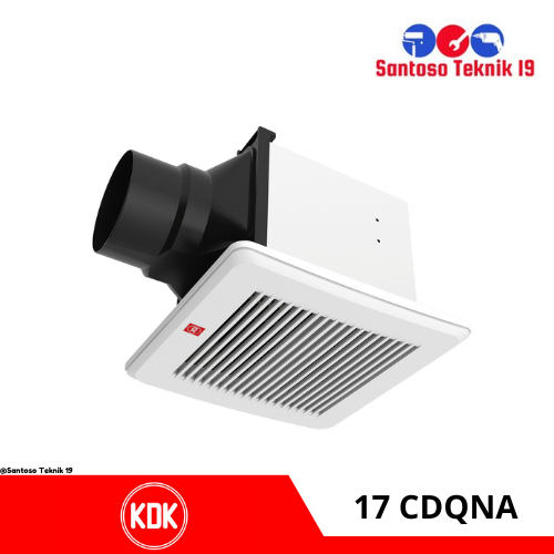 KDK Exhaust Fan Plafon Sirocco 17 CDQNA Exhos Eksos Ducting