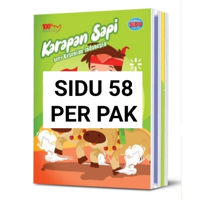 

Buku Sidu 58 PER PAK Buku Tulis Sinar Dunia 58