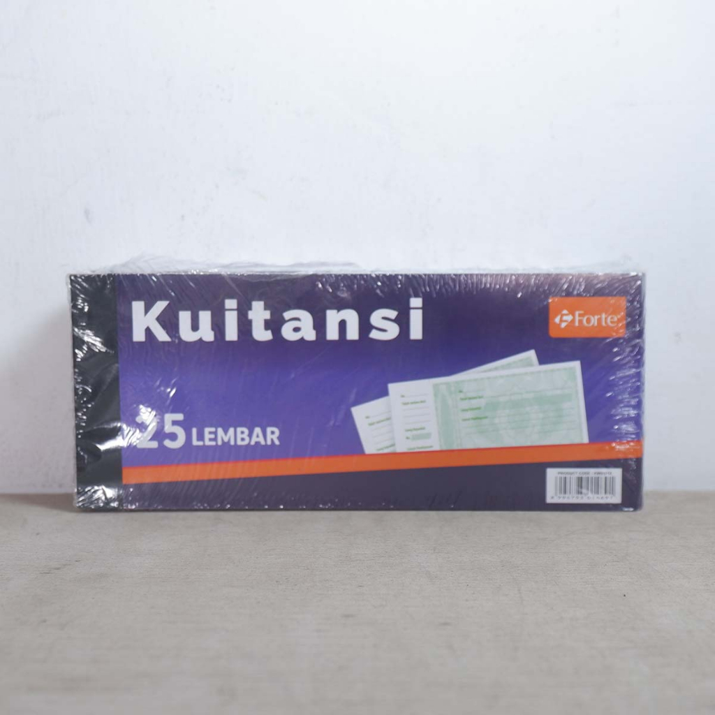 

Kuitansi Kecil 25 Lembar Murah Forte