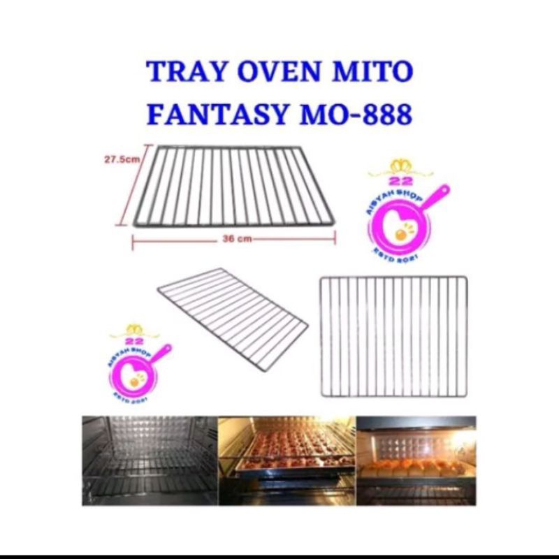 tray oven Mito fantasy 888 / rak jaring jaring oven mito