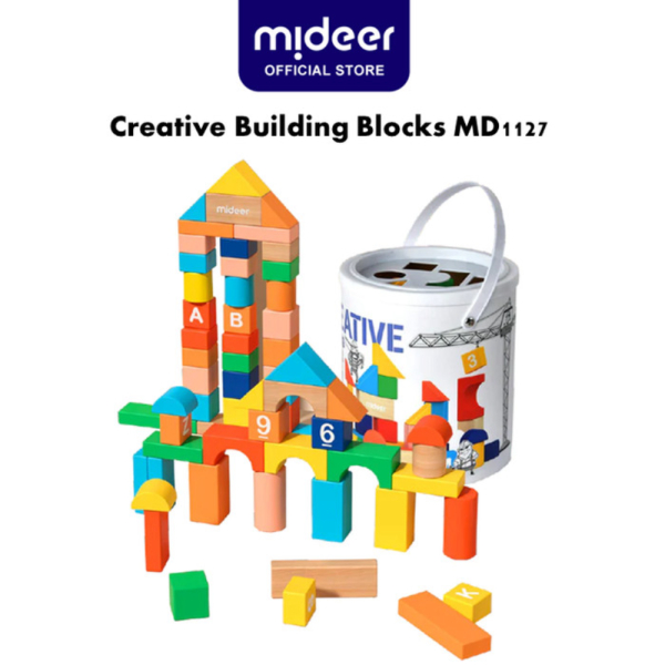 

Creative Mideer Mainan Blocks Murah Building Promo Edukasi Anak MD1127