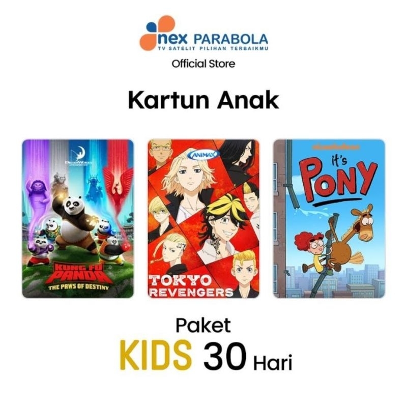 Paket Kids Nex Parabola