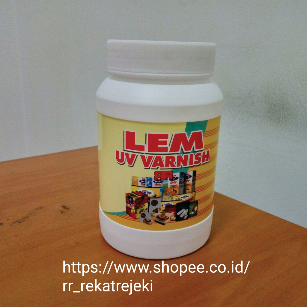 

Lem UV Varnish RR Untuk Kotak Kemasan