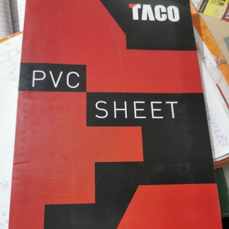 Katalog katalok buku sampel Taco pvc sheet terbaru 2024