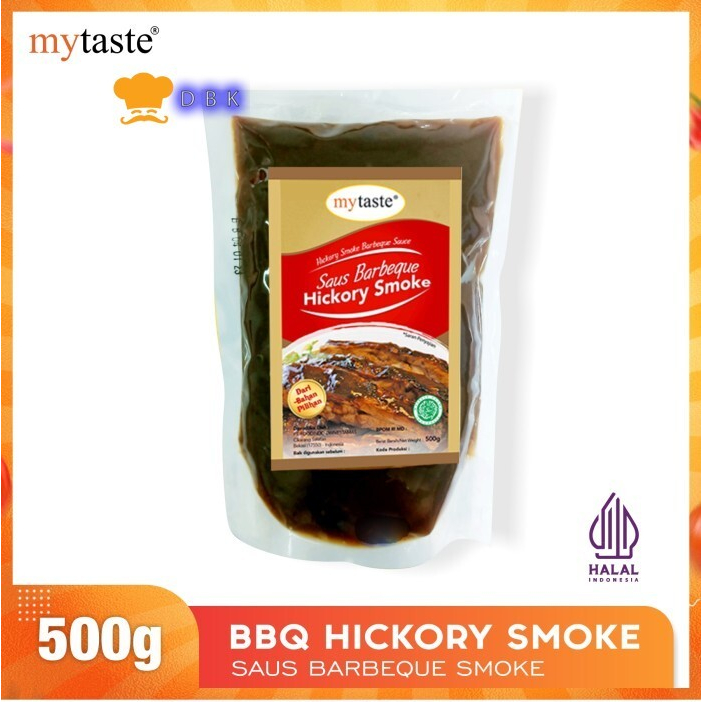 

Saus BBQ / Barbeque Hickory Smoke 500gr My Taste - Saos BBQ - HALAL