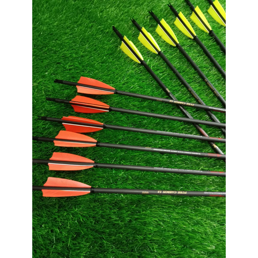 6pcs Arrow CARBON Linkboy ANTI PATAH/Mix Carbon