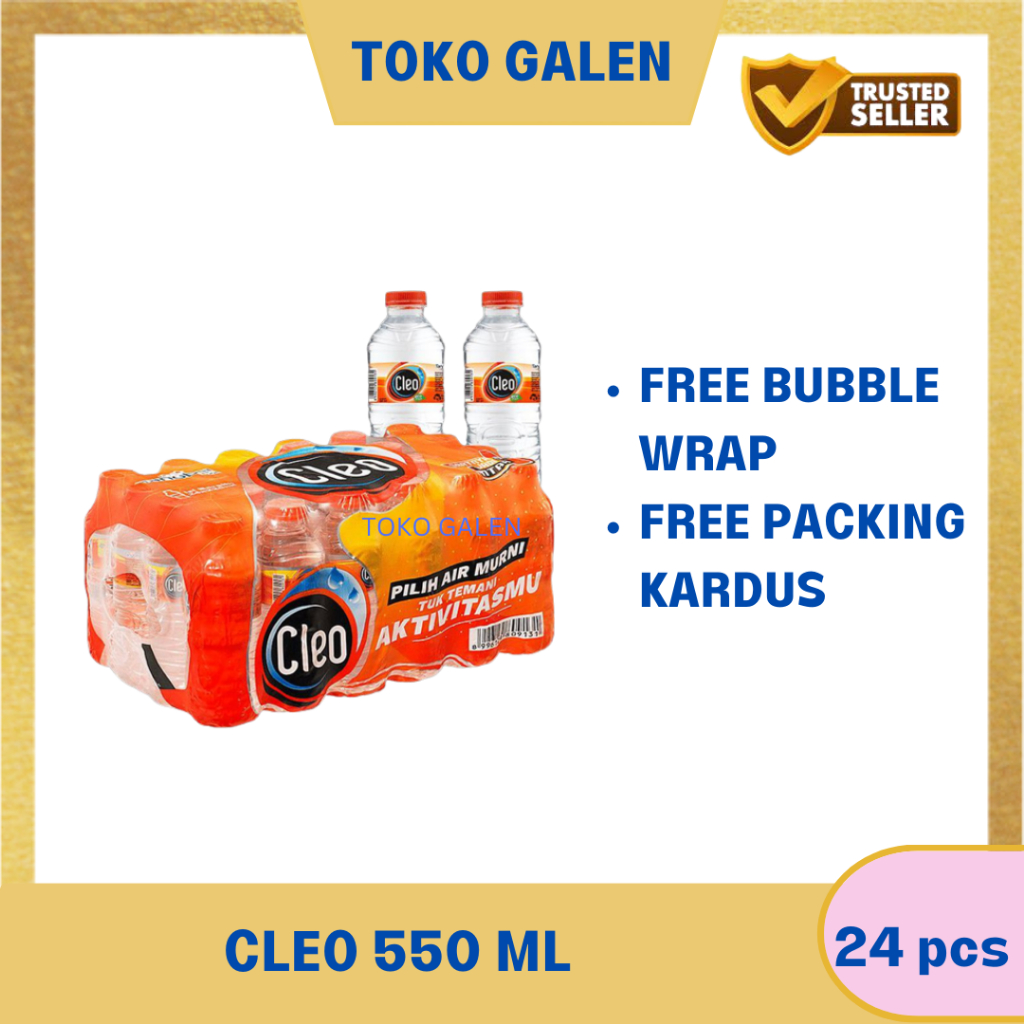 CLEO BOTOL 550 ML (24 PCS)